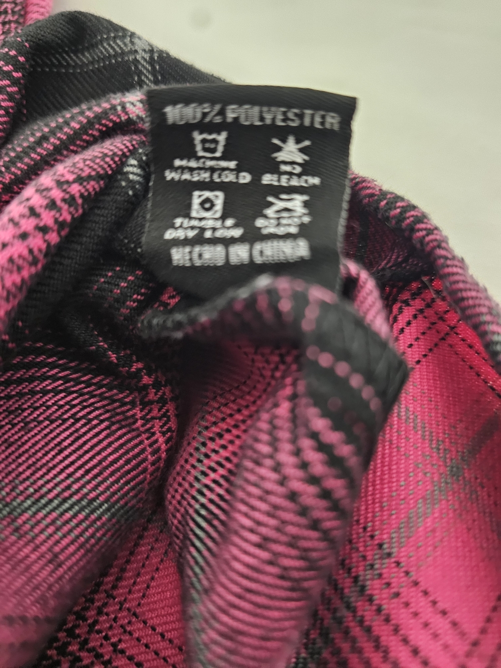 Dixxon Flannel Company The Warrioress Breast Cancer Awareness Plaid Shirt 2x - Picture 7 of 9